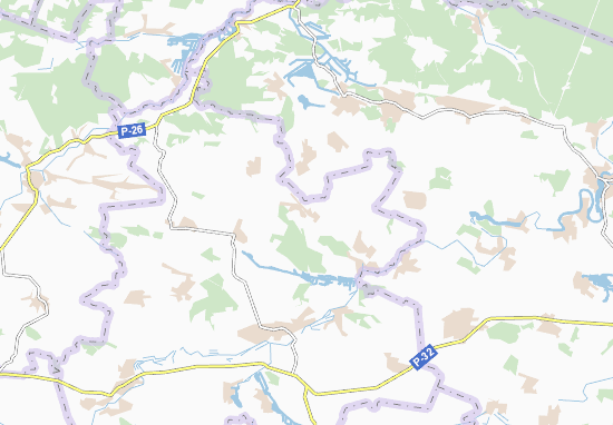 Kaart Plattegrond Viknyny