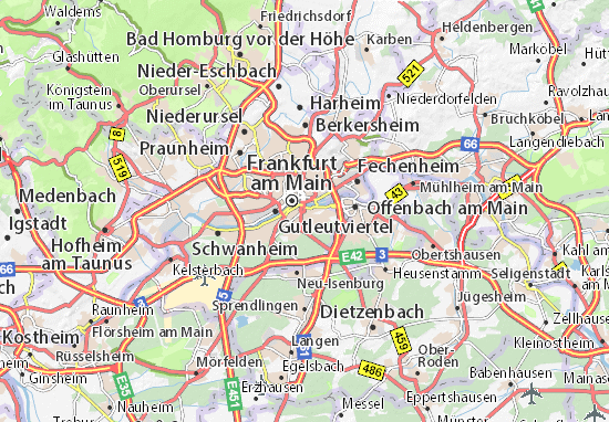 Mapa Sachsenhausen