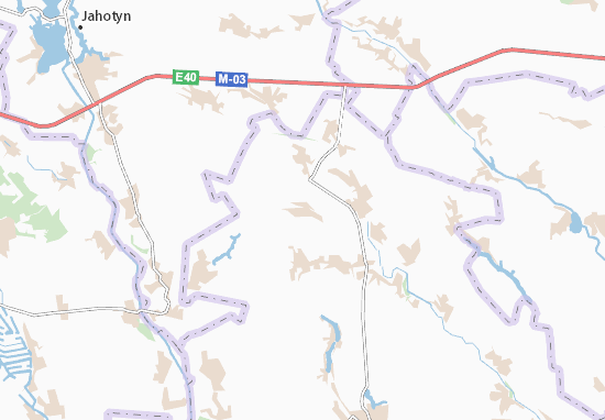 Karte Stadtplan Yavorivka