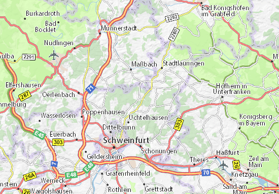 Mapa Madenhausen