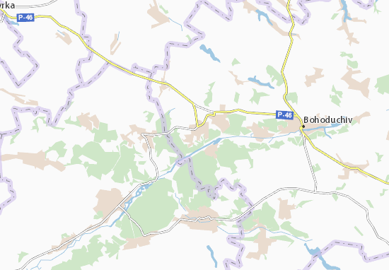 Mapa Polkova Mykytivka
