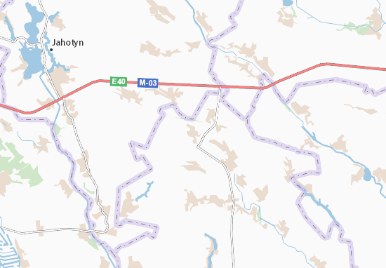 Mapa Kovalivka