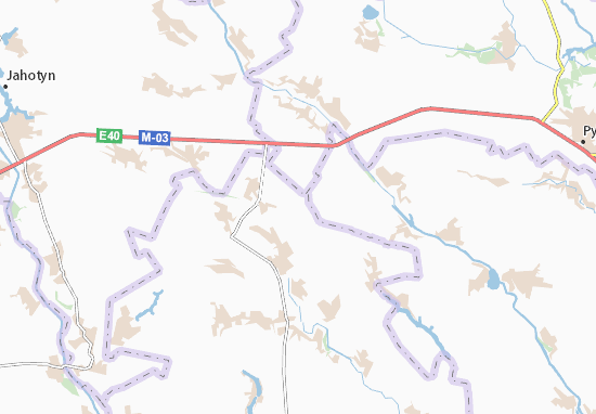 Karte Stadtplan Vyshneve