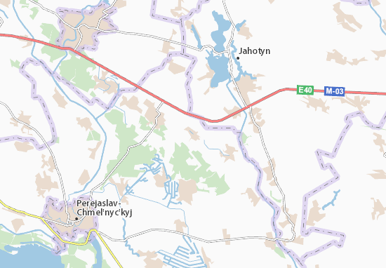 Karte Stadtplan Somkova Dolyna
