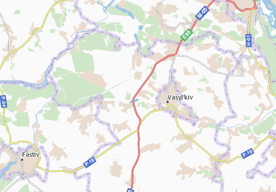 Karte Stadtplan Zdorivka