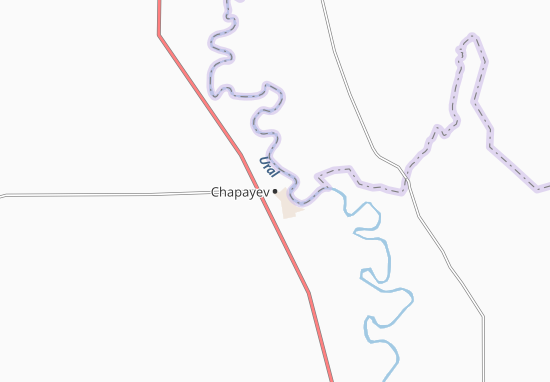 Mapa Chapayev