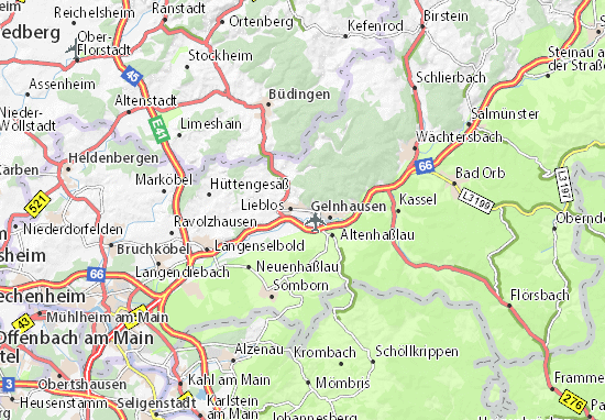 MICHELIN-Landkarte Roth - Stadtplan Roth - ViaMichelin