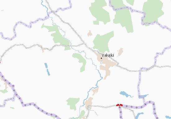 Karte Stadtplan Yablonovo