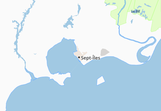 Sept-Îles Map