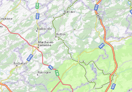 Rendeux Map
