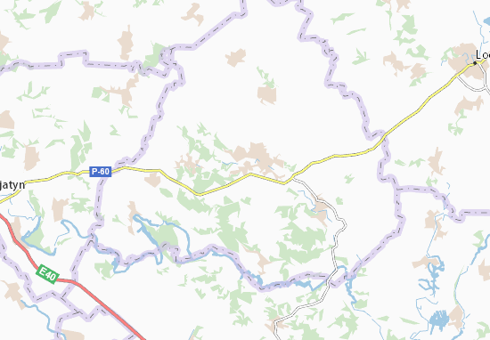 Mapa Kizlivka