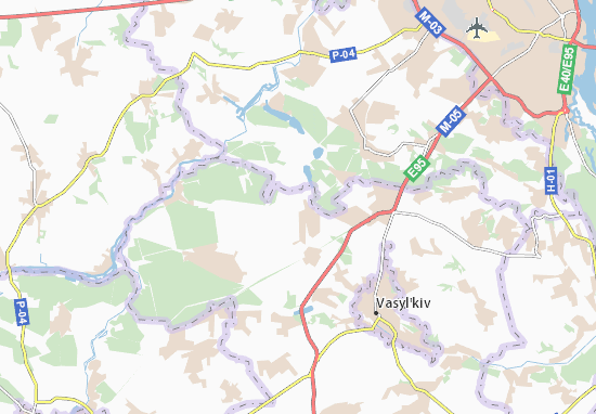 Varovychi Map