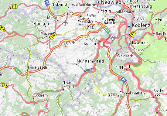 MICHELIN-Landkarte Kalt - Stadtplan Kalt - ViaMichelin