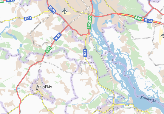 Khodosivka Map