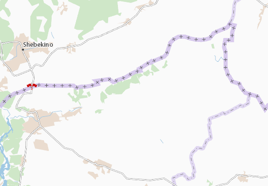 Karte Stadtplan Okhrimivka