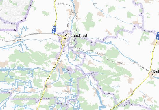 Mapa Volsvyn