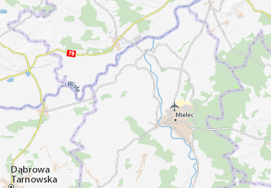 Karte Stadtplan Czermin