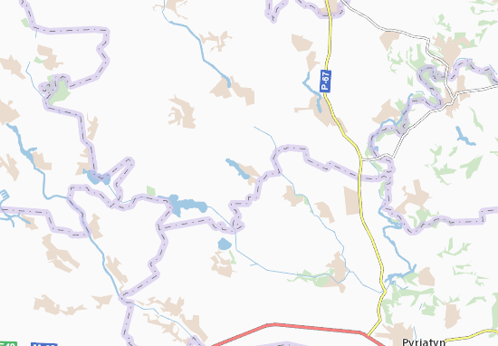 Mapa Bubnivshchyna