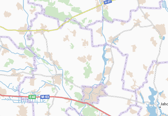 Karte Stadtplan Korniivka