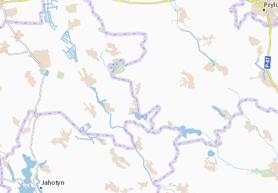 Karte Stadtplan Serhiivka
