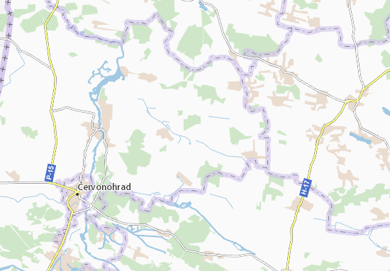 Mapa Perv&#x27;yatychi
