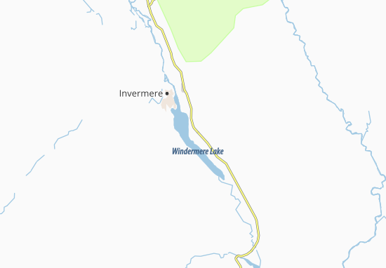 Mapa Windermere
