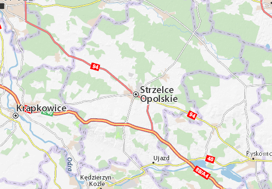 Strzelce Opolskie Map