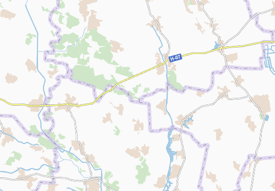 Mapa Birky