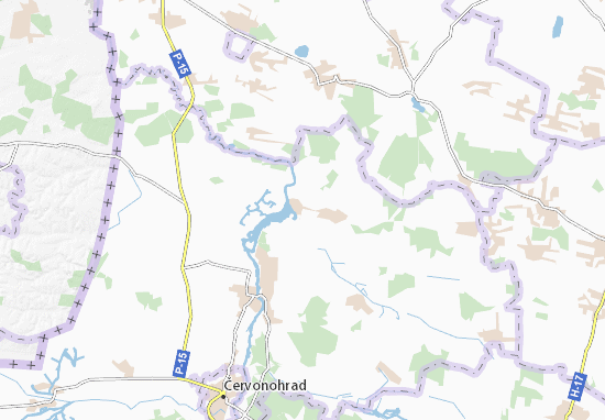 Karte Stadtplan Skomorokhy