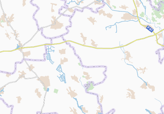 Karte Stadtplan Piddubivka