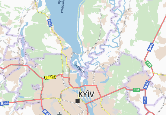 Oseshchyna Map