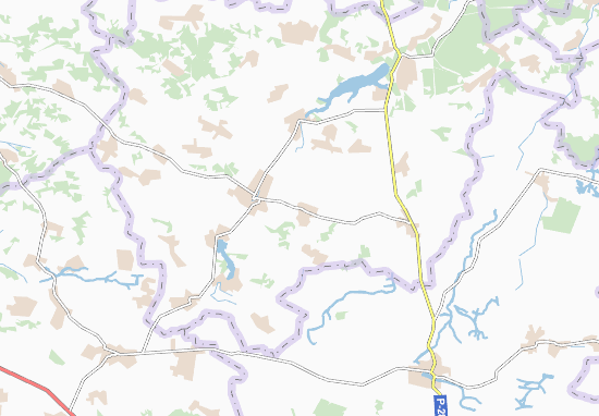 Karte Stadtplan Poromivka