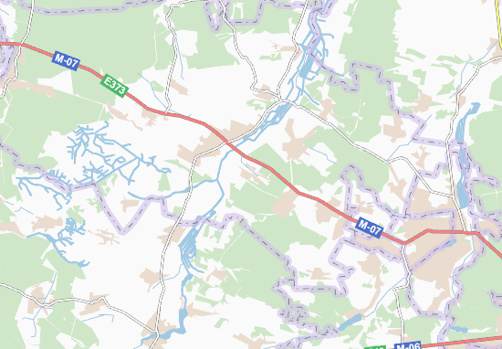 Karte Stadtplan Pylypovychi