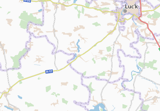 Karte Stadtplan Charukiv