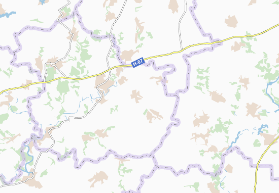 Karte Stadtplan Kharytonivka