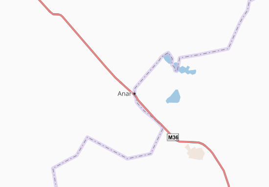 Karte Stadtplan Anar