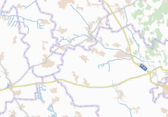 Karte Stadtplan Bilorichytsya