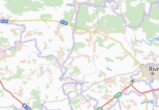 Mapa Radukhivka