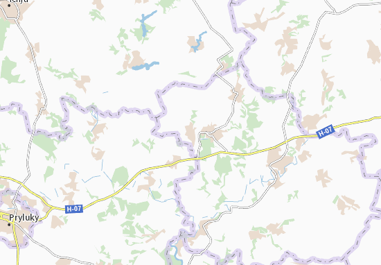 Karte Stadtplan Kalyuzhyntsi