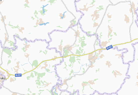 Karte Stadtplan Sokyryntsi