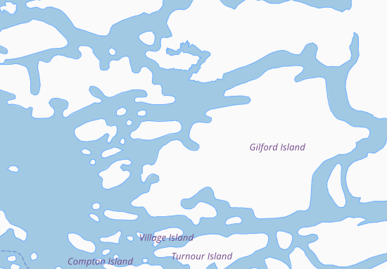 Mapa Echo bay