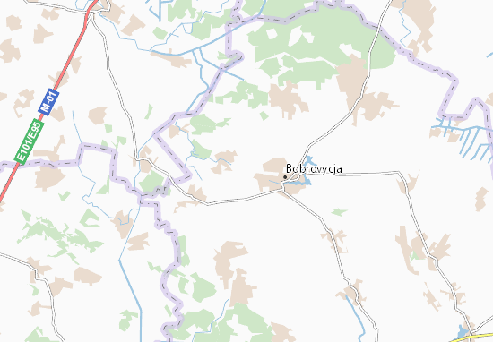 Mapa Makarivka