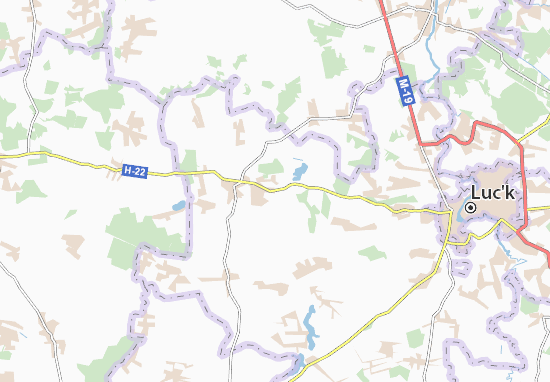 Mapa Buyany