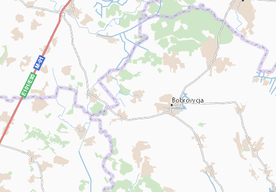Karte Stadtplan Rud&#x27;kivka