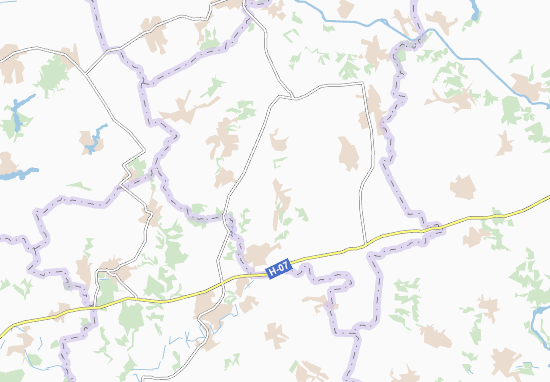 Karte Stadtplan Chernets&#x27;ke