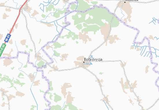 Karte Stadtplan Chervonoarmiis&#x27;ke