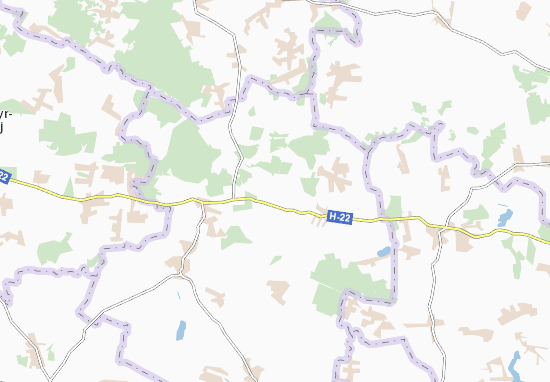 Mapa Kholopychi