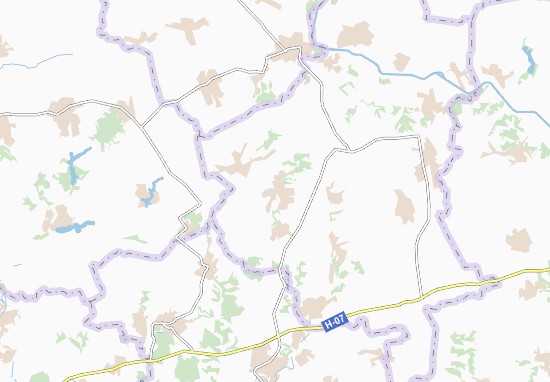 Kaart Plattegrond Bolotnytsya