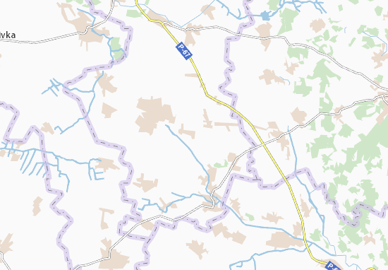 Karte Stadtplan Bohdanivka