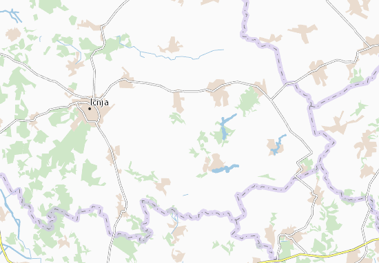 Karte Stadtplan Stupakivka